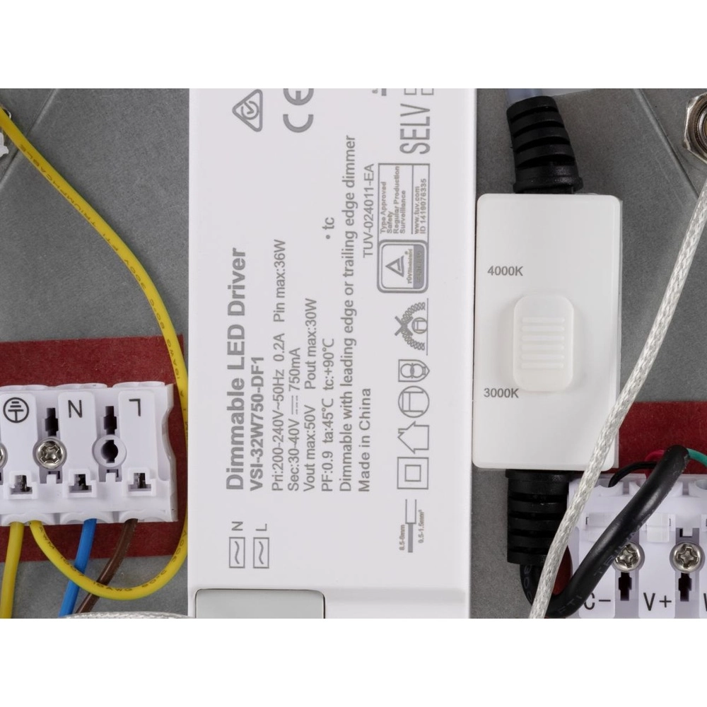 Pendelleuchte Panel grau Ø 60cm SLV 4024163315975