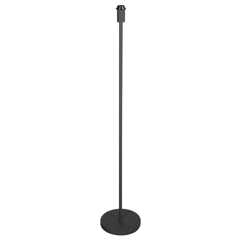 Schwarze Stehleuchte Noor mit grauer Kapuze Steinhauer 8712746182354