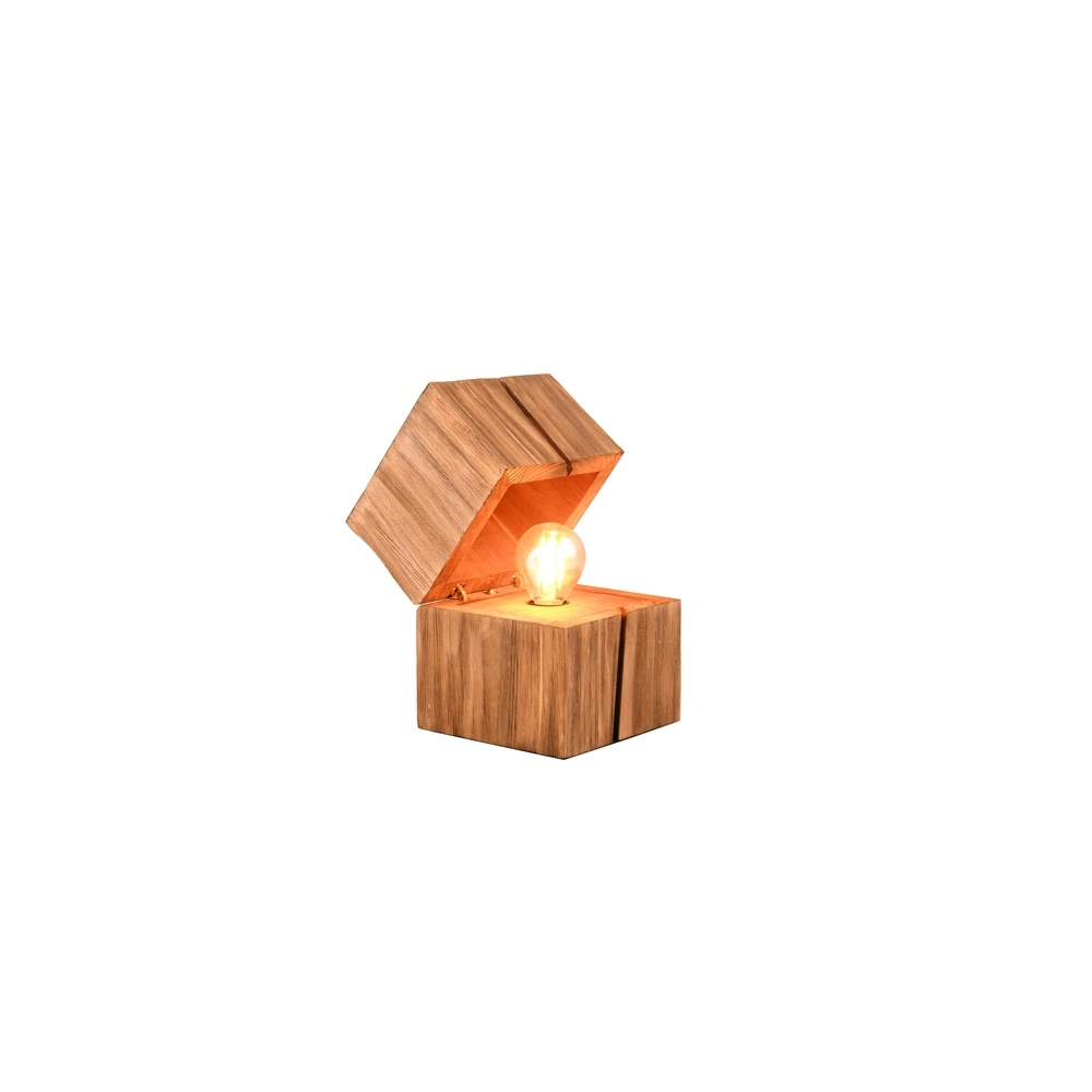 Tischlampe Treasure Holz Trio 4017807599985