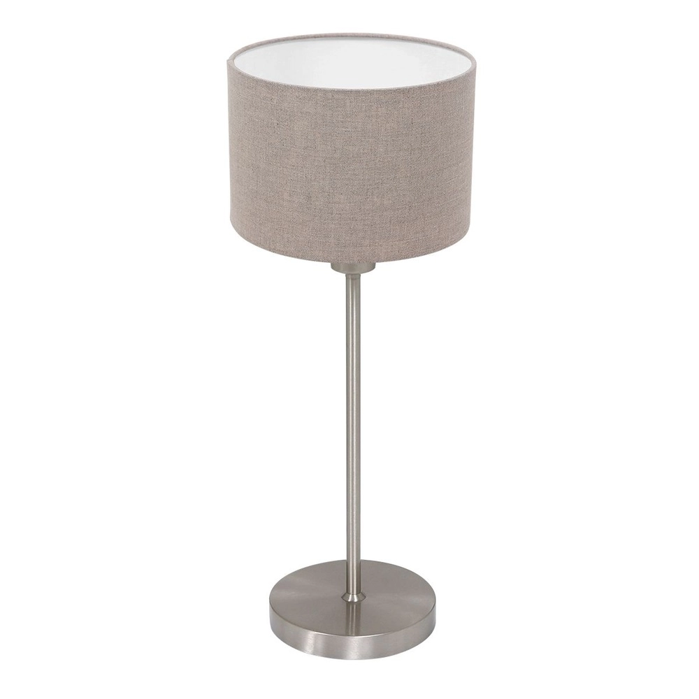 Tischlampe Noor mit grauer Kappe Steinhauer 8712746182095