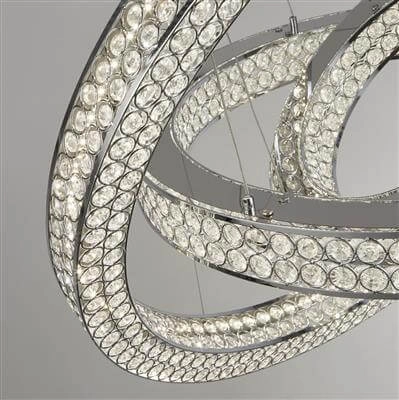 Hängelampe Bands Kristall Searchlight 5053423188621