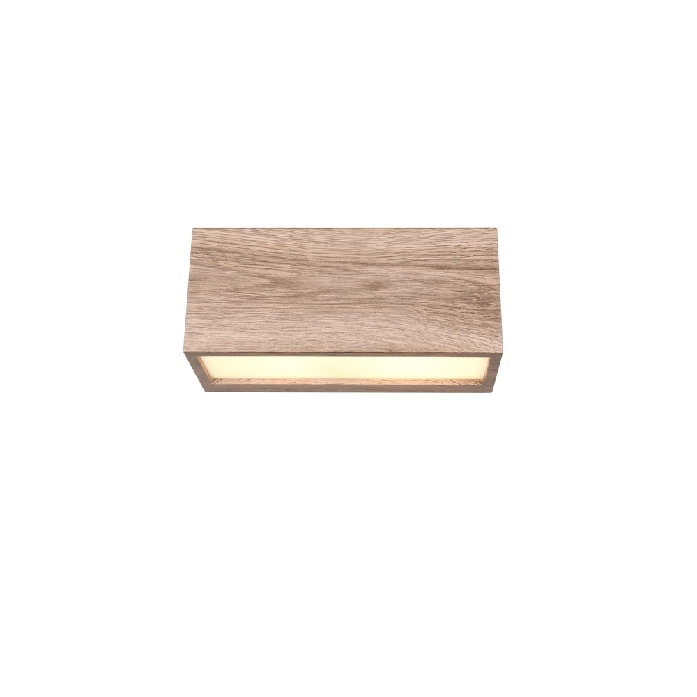 Design-Wandleuchte Mayenne Holz Trio 4017807603477