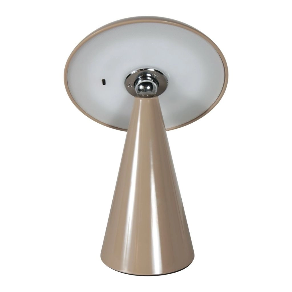 Wiederaufladbare Tischlampe Mush Braun Steinhauer 8712746188769