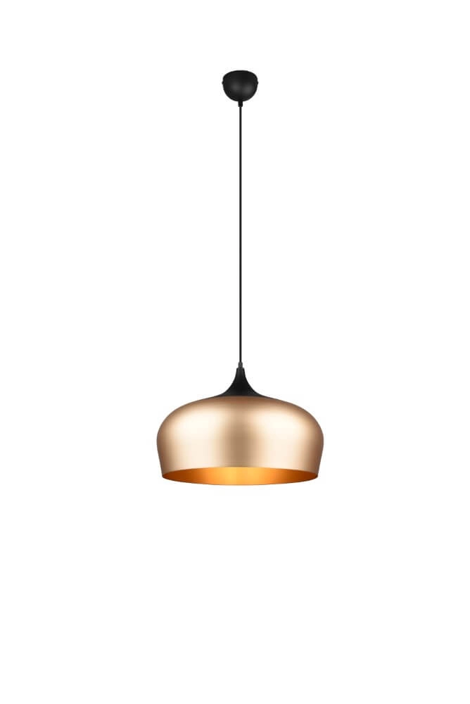 Hängelampe Chiron 45 cm mattes Kupfer Trio 4017807503838