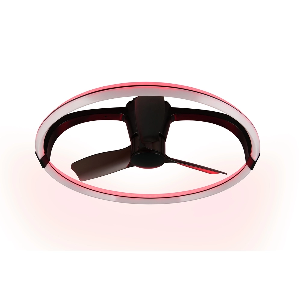 Smarthome-Lüfter Stockholm schwarze Ø 73,5 Tuya Trio 4017807693133