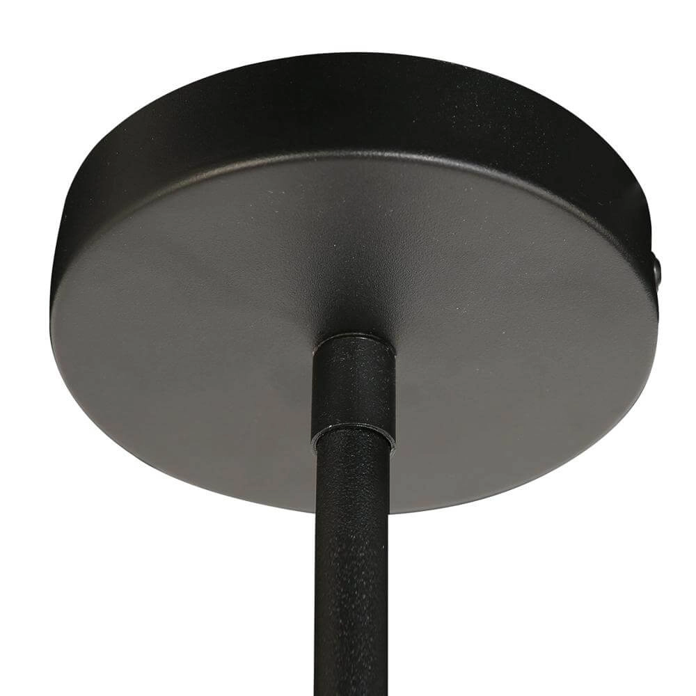 Design-Pendelleuchte Constellation schwarz mit Rauchglas Steinhauer 8712746173031