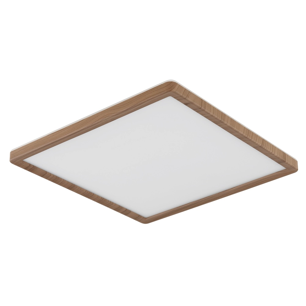 Deckenlicht Sapana quadratisches 29,4 cm großes Holz Globo 9007371448432