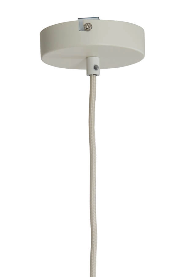 Cremefarbene Pendelleuchte Malacia Ø 60cm Light & Living 8717807761271