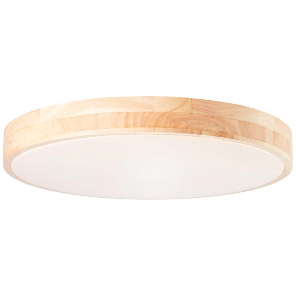 Deckenleuchte aus Holz Slimline Ø 50cm