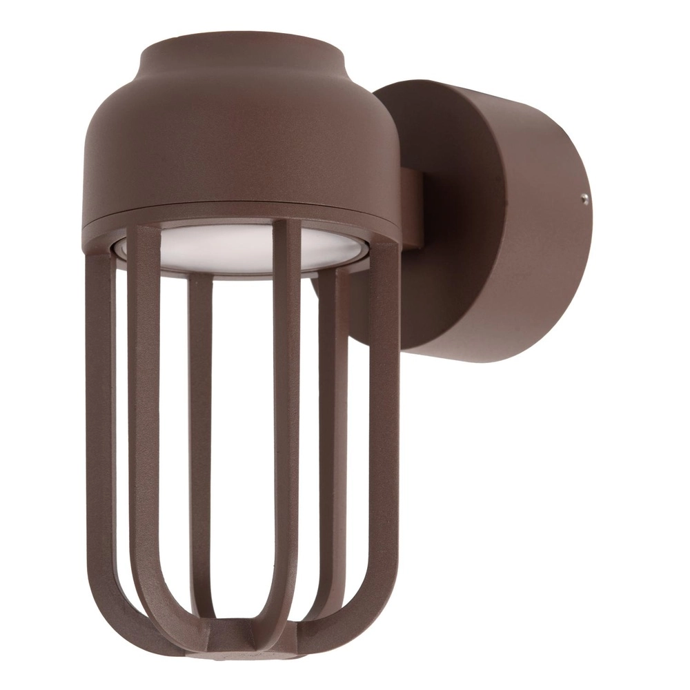 Wandlampe Wells Rostbraun