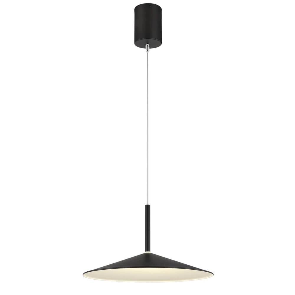 Runde Pendelleuchte Lampone schwarzes Design Ø 47,5cm Globo 9007371456376