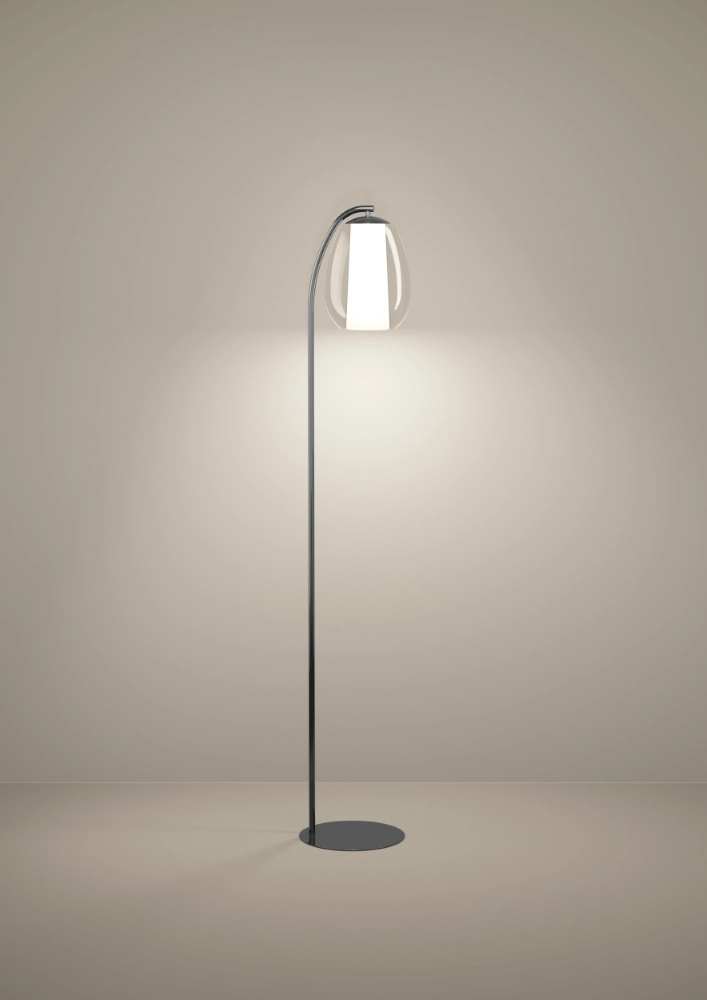 Design-Stehlampe Menorca grau Stars of Light 9008606360024