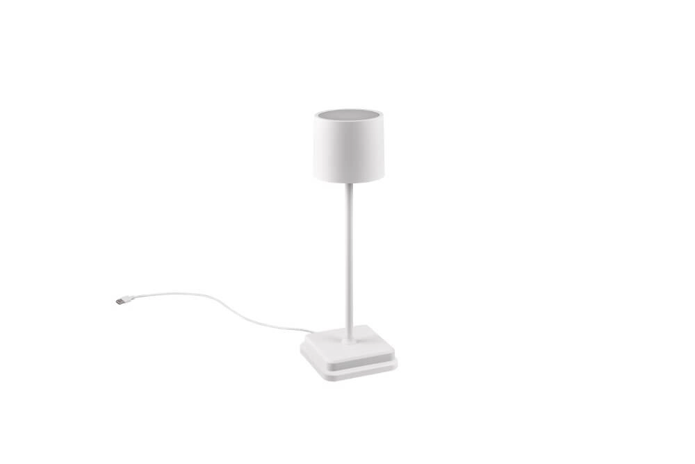 Wiederaufladbare Tischlampe Fernandez Weiß Trio 4017807564327