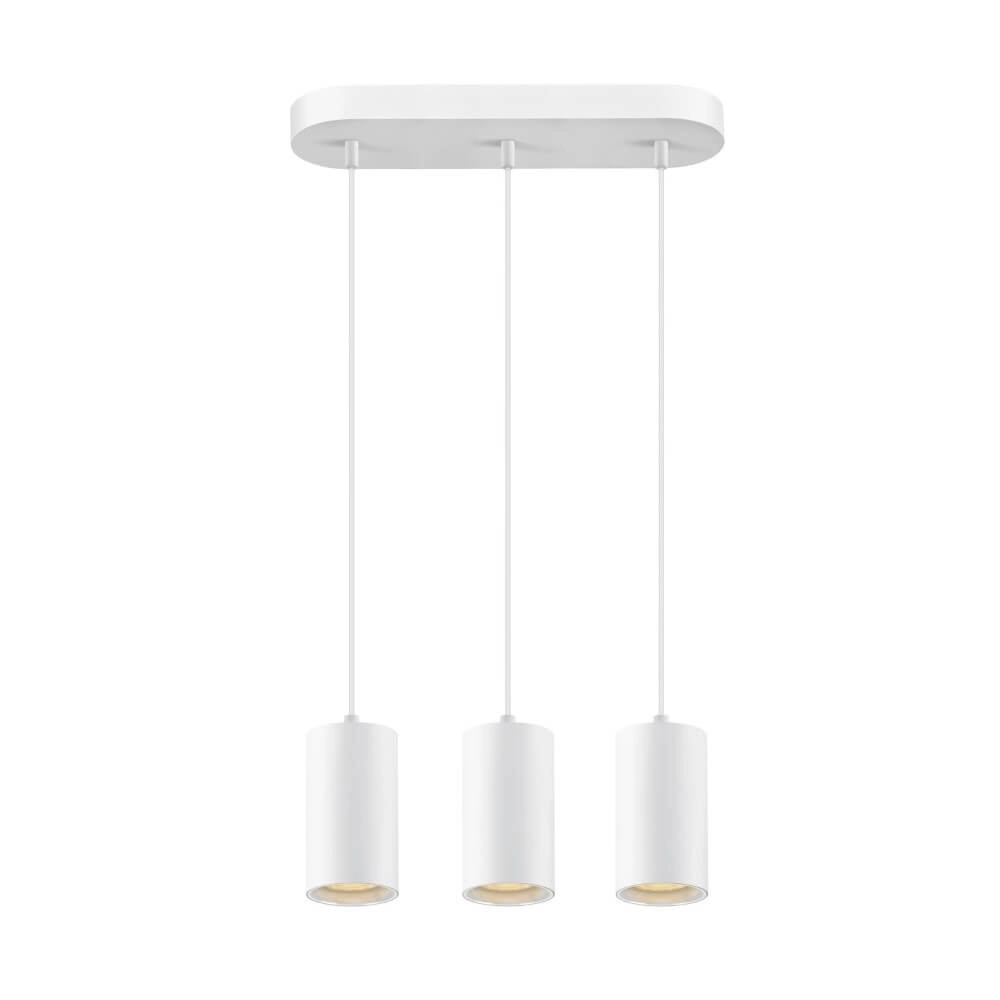 Pendelleuchte Asto Tube weiß 3x GU10