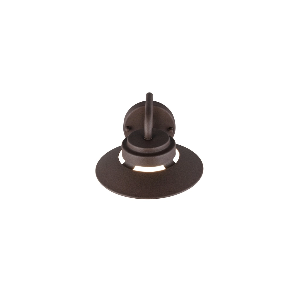 Moderne Stalllampe Atrato Rostbraun Trio 4017807691276