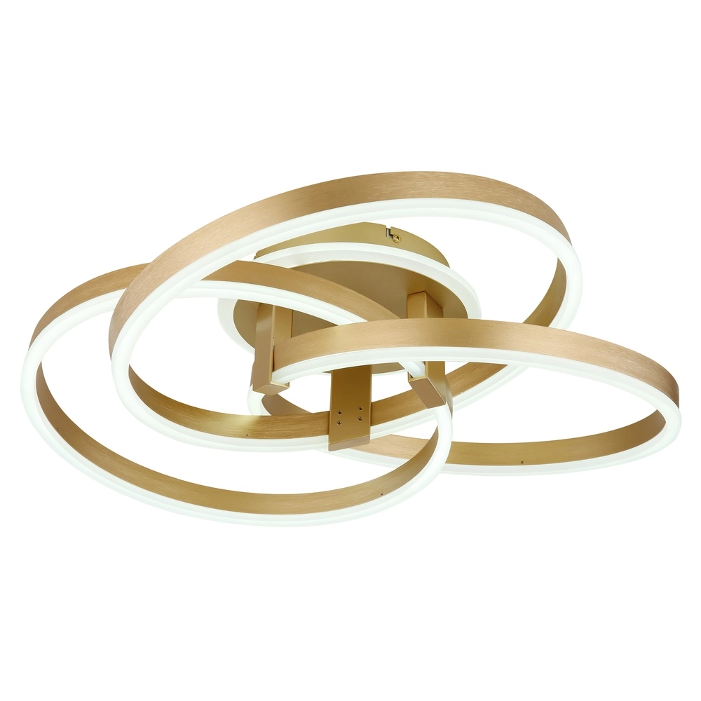 Goldene Deckenlampe Herwig Konstruktion Globo 9007371446452