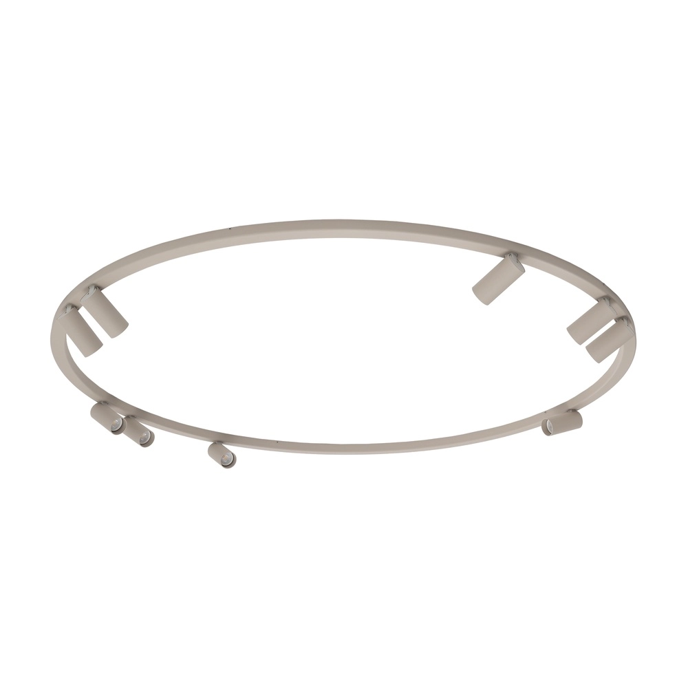 Kreisförmige, oberflächenmontierte Scheinwerfer Fourty 9x GU10 – beige Lyora 5903139119542