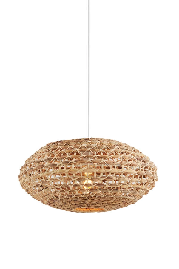 Geflochtene Pendelleuchte Tripoli Ø 50cm Light & Living 8717807709457