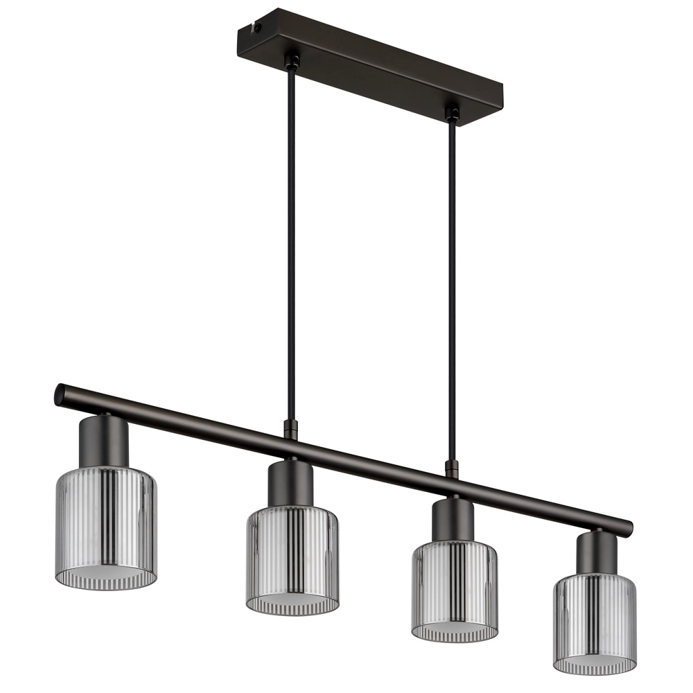 Design-Pendellampe Villegas 4-Leicht-Schießmetall Globo 9007371572953