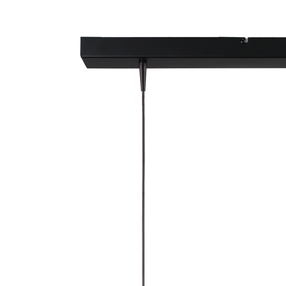 3-Licht Pendellampe Scala schwarz mit goldener Ø 20 cm Masterlight 8718121296067