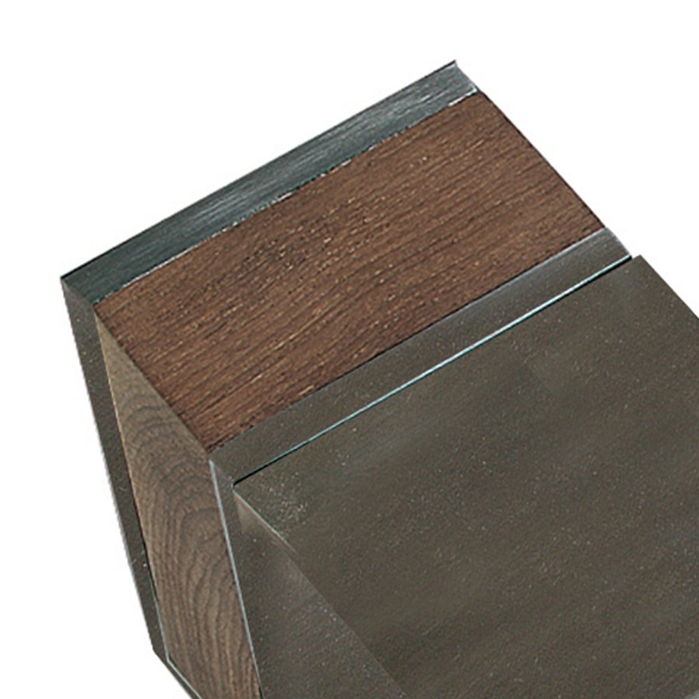 Wandstrahler Q-Bic Teak edelstahl Royal Botania