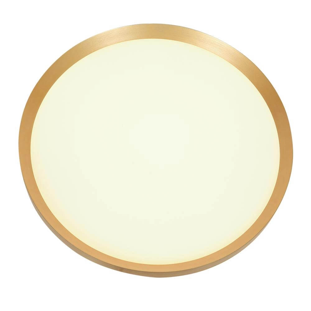 Schlanke Deckenleuchte Flady gold Ø 50cm Steinhauer 8712746171853