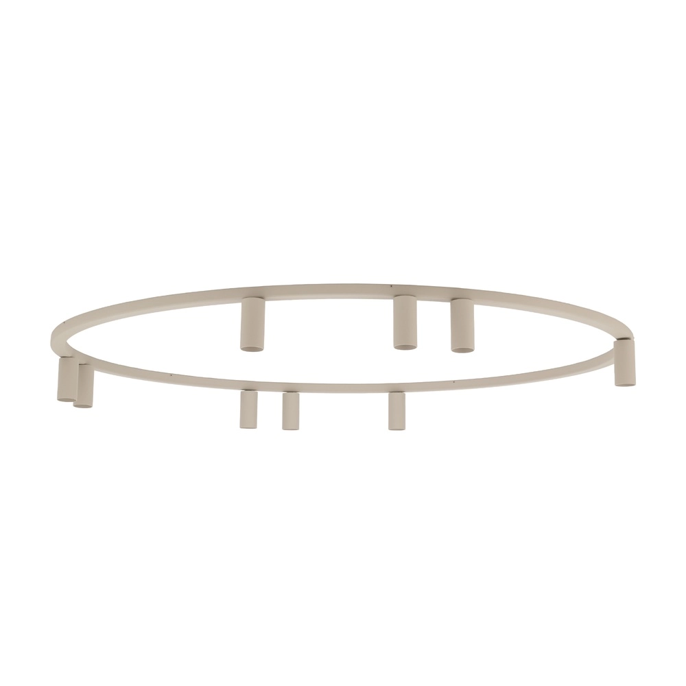 Kreisförmige, oberflächenmontierte Scheinwerfer Fourty 9x GU10 – beige Lyora 5903139119542