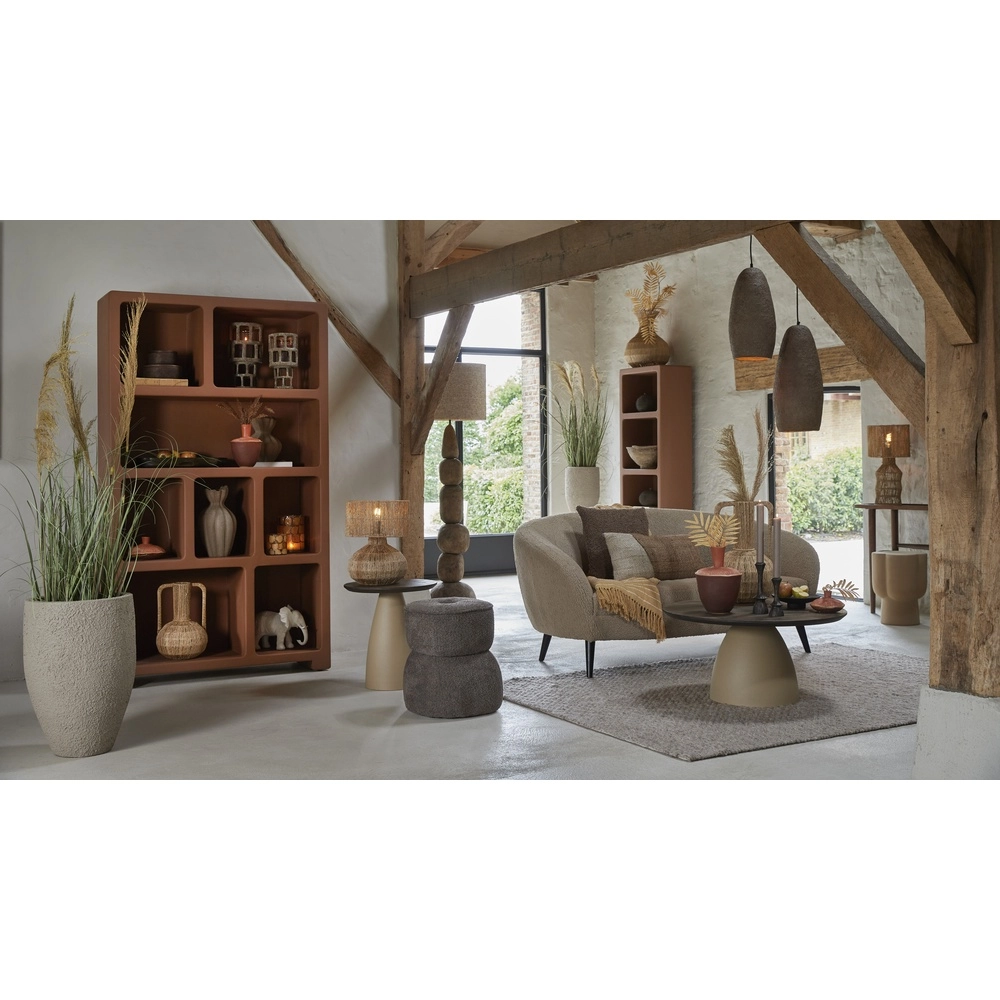 Jute-Tischlampe Tidea Ø 28 cm Schatten Light & Living 8717807836702