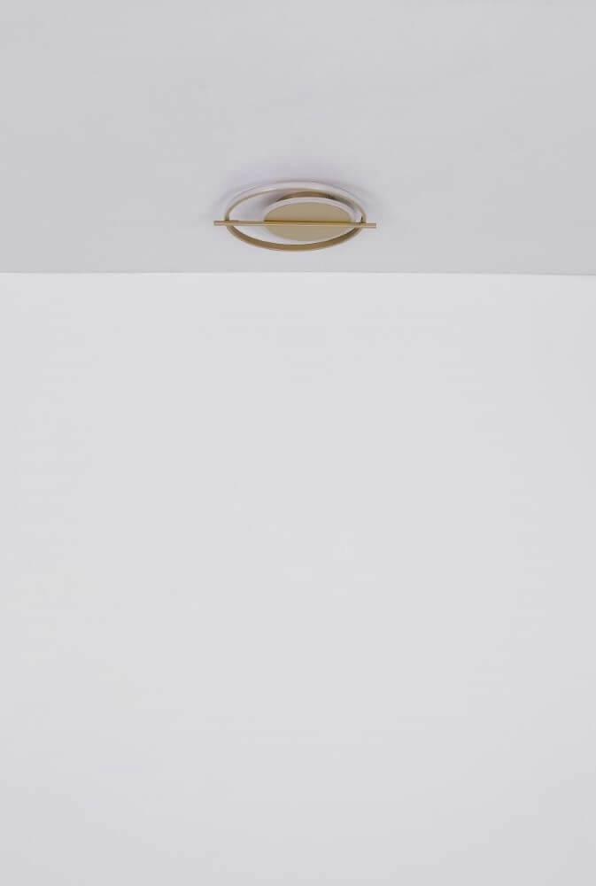 Goldene Deckenlampe Reball runden Globo 9007371438792