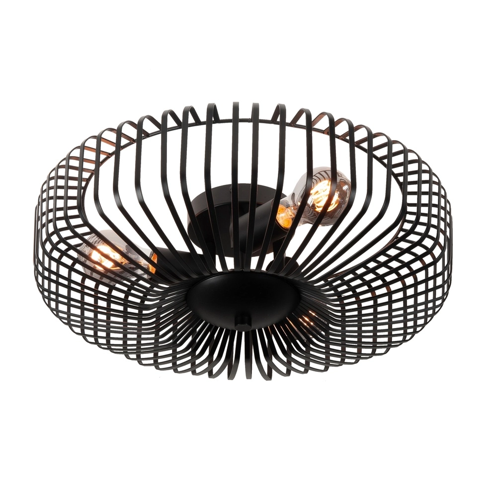 Design-Deckenleuchte Nino schwarz Ø 45cm Highlight 8718379043079