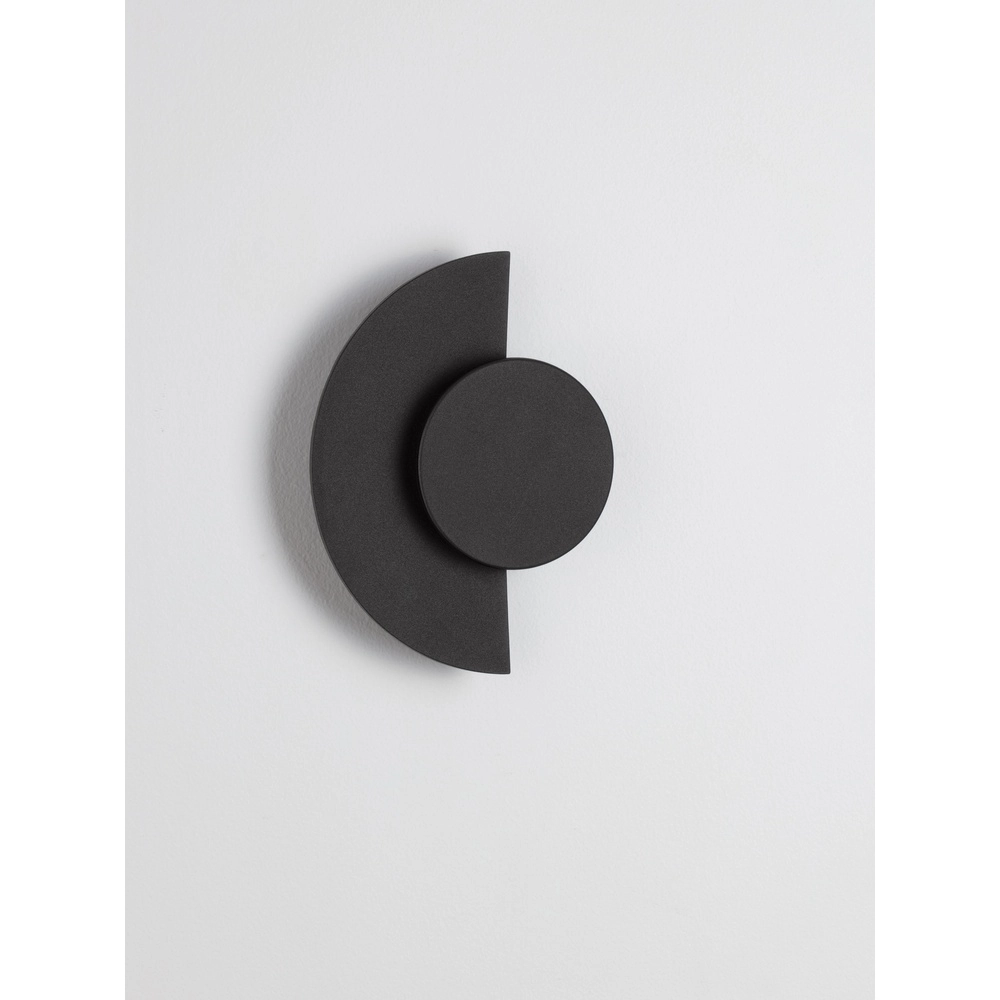 Moderne Wandlampe Gloo schwarz - 2700K Lyora 5212017497246