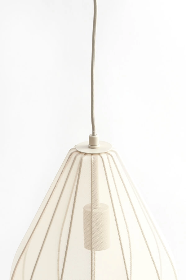 Japandi Pendelleuchte Itela creme Ø 28cm Light & Living 8717807702748
