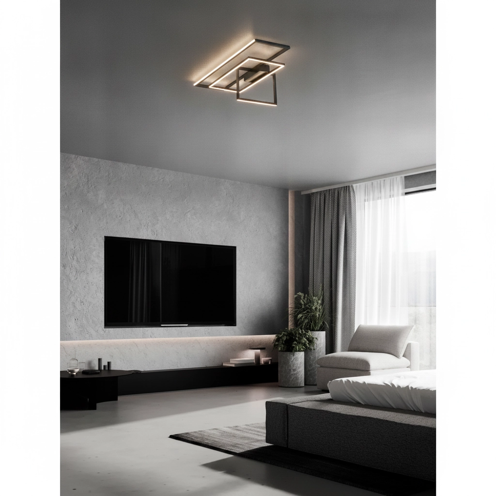 Deckenlampe Clea schwarz 92cm