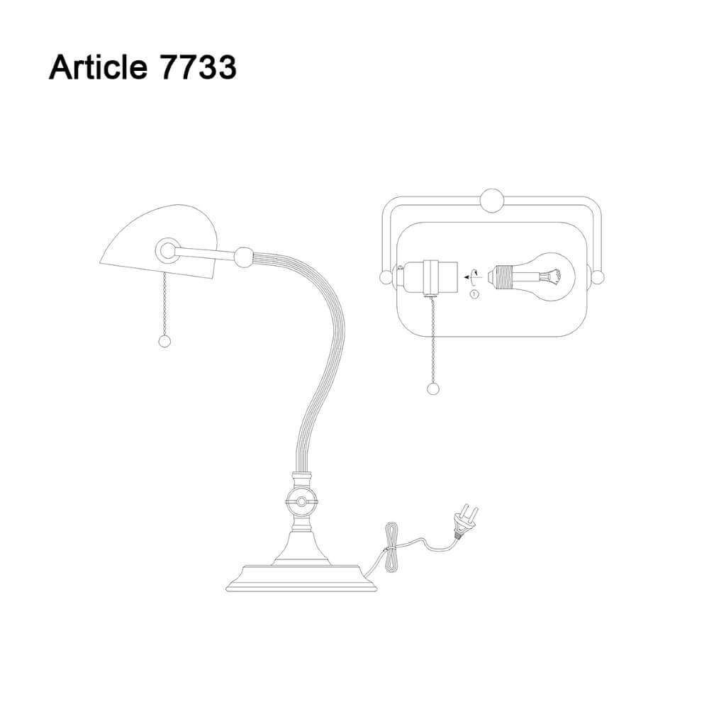 Tischlampe Calais Steinhauer 8712746104394