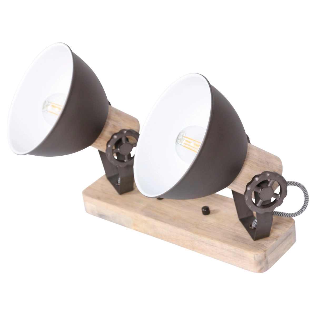 Deckenstrahler Gearwood 2-Licht Steinhauer 8712746129236