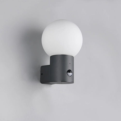 Kugelwandlampe Mures Anthrazit mit Sensor Trio 4017807687200