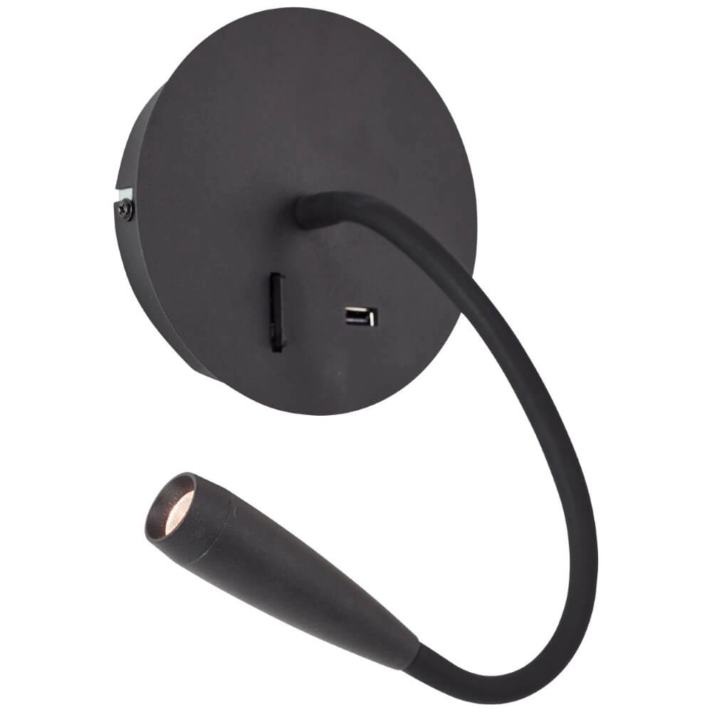 Flexible Wandleuchte Jutta Schwarz Brilliant 4004353425820