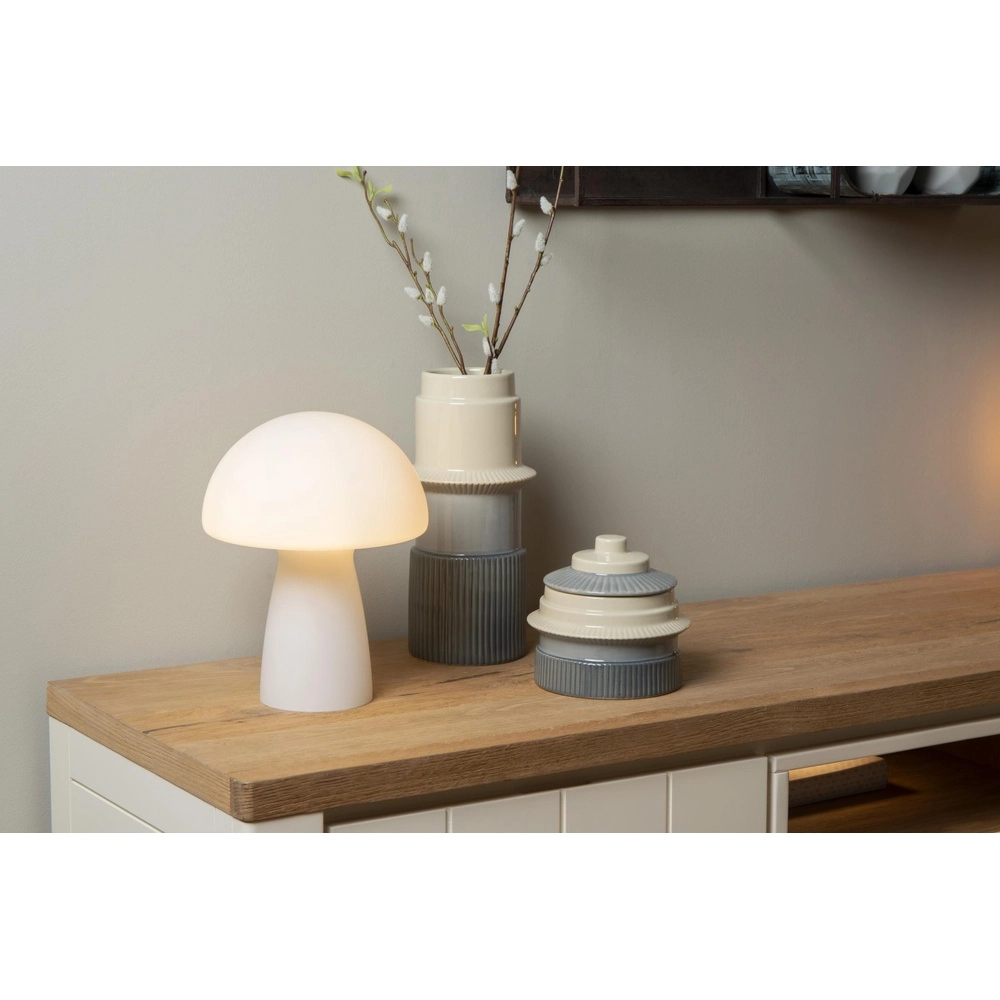 Tischlampe Fungo Opal Lucide 5411212105684