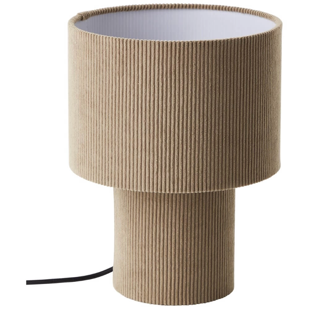 Designer-Tischlampe Tony grau Ø 23cm Brilliant 4004353446245