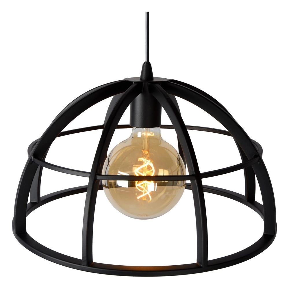 Pendellampe Dikra Industriell Schwarz Lucide 5411212761002