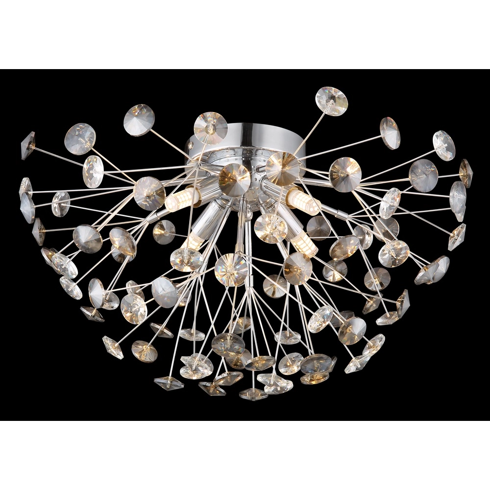 Deckenlampe Katrina chrom Ø 45cm Globo 9007371481330