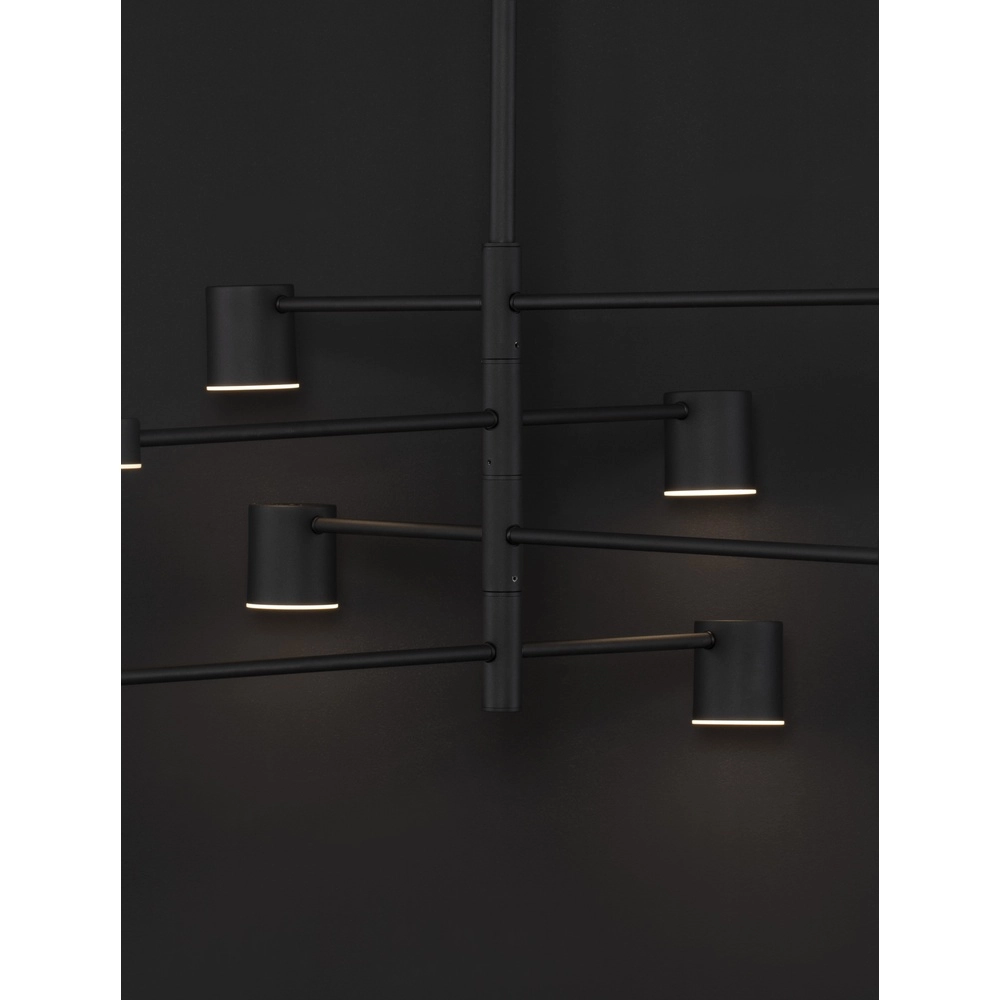 Schwarze Pendelleuchte Nordik M Bauform Lyora 5212017440693