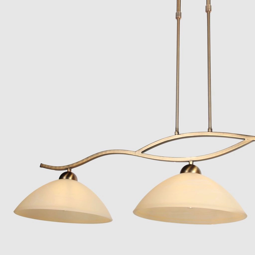 Klassische Pendellampe Anthea 3-Licht Bronze Steinhauer 8712746180213