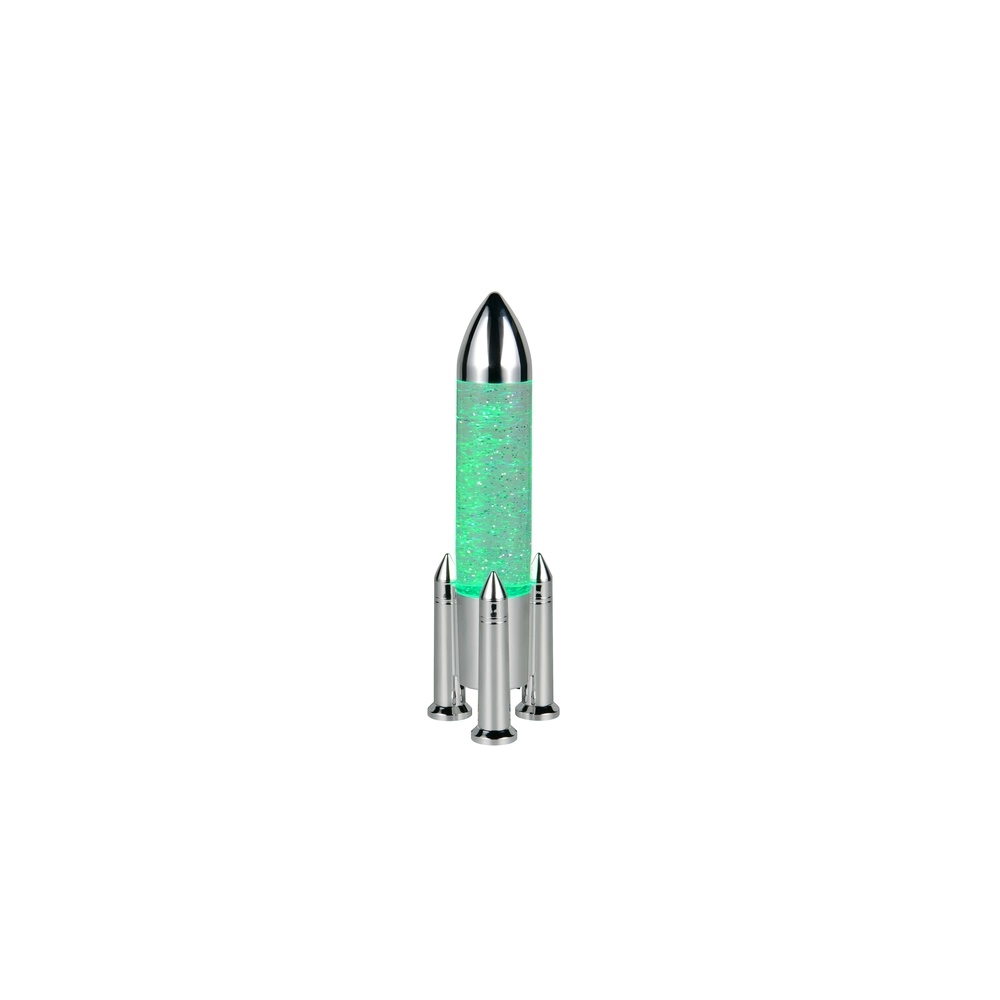 Tischlampe Apollo Raketen-Titan-Grau Trio 4017807681208