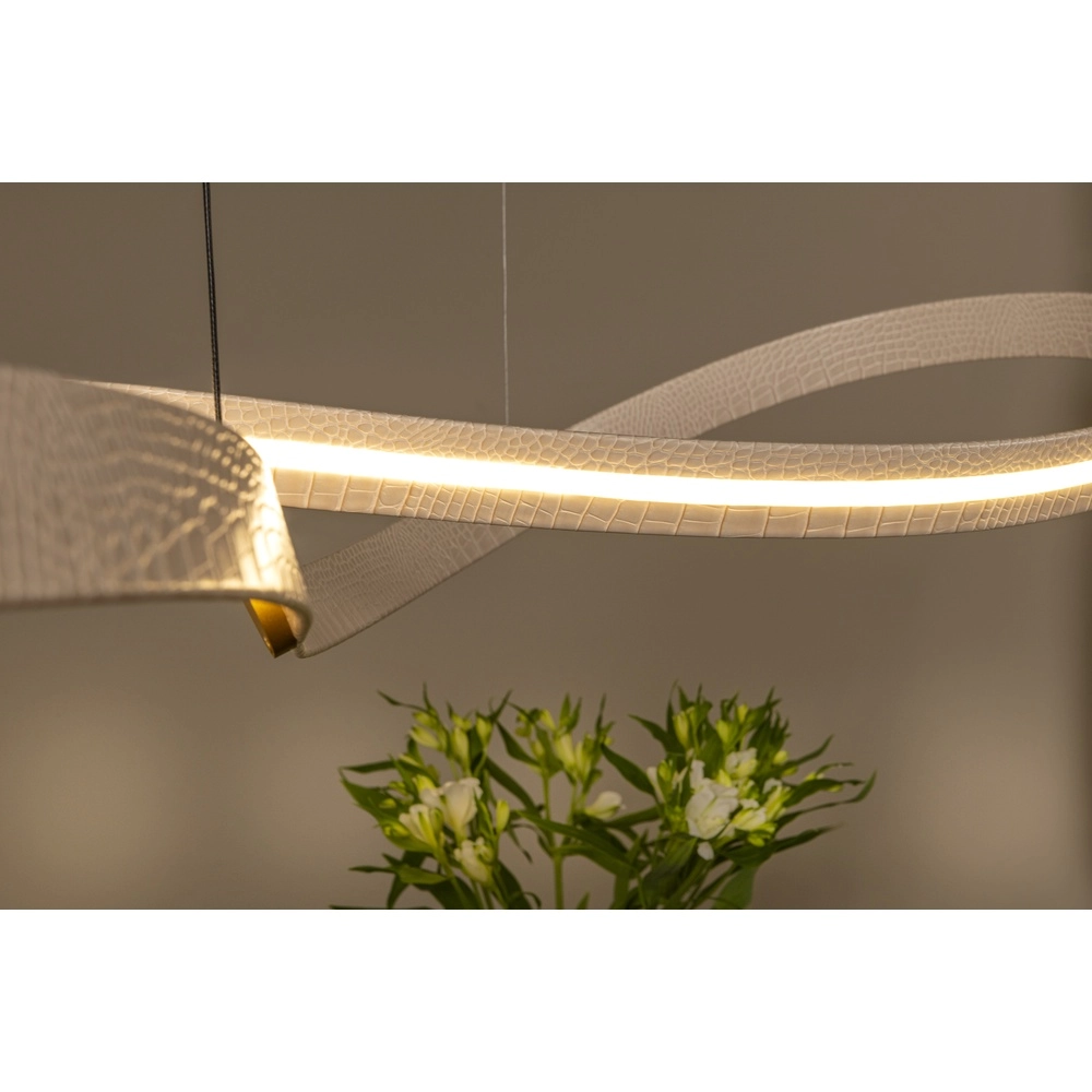 Moderne LED-Pendellampe Slalom Sand mit Wirkung Premium by Lucide 5411212135131