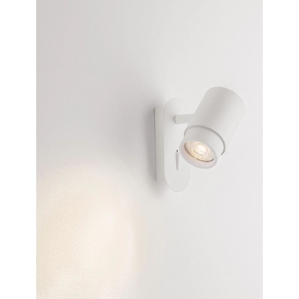 Nachttischlampe Nime weiß