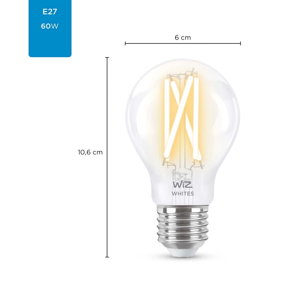 Lichtquelle A60 6,7W - E27 - Led 2700–6500 K WiZ 8718699787158