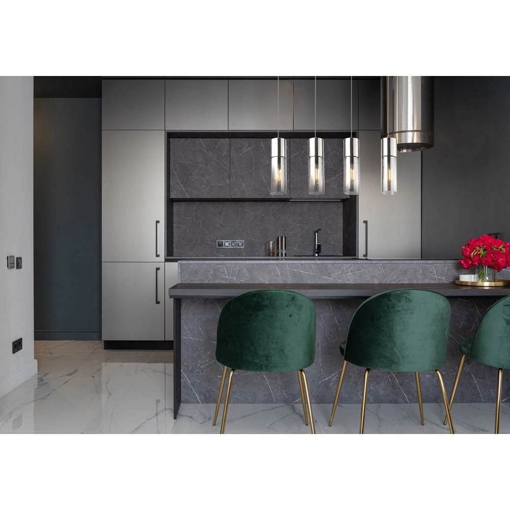 4-Licht Pendellampe Annika Nickel-Design Globo 9007371382200