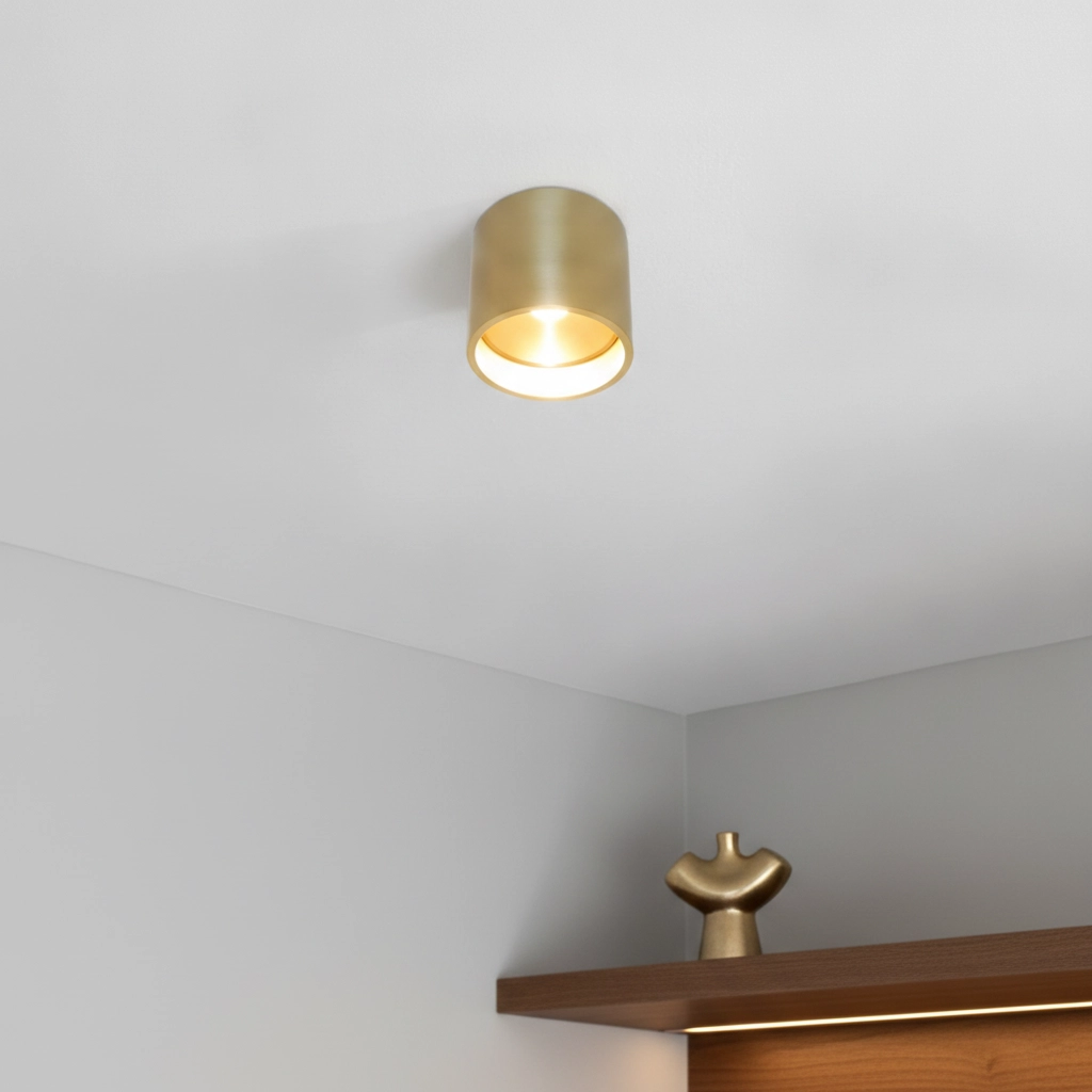 LED Deckenstrahler Orleans Gold