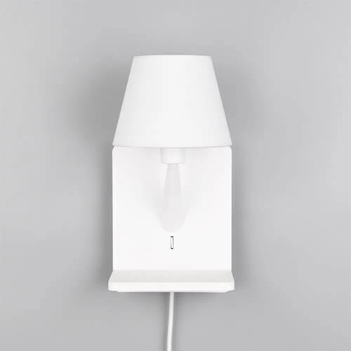 Schlankes Nachtlicht Comfort weiß - mit USB Trio 4017807614756